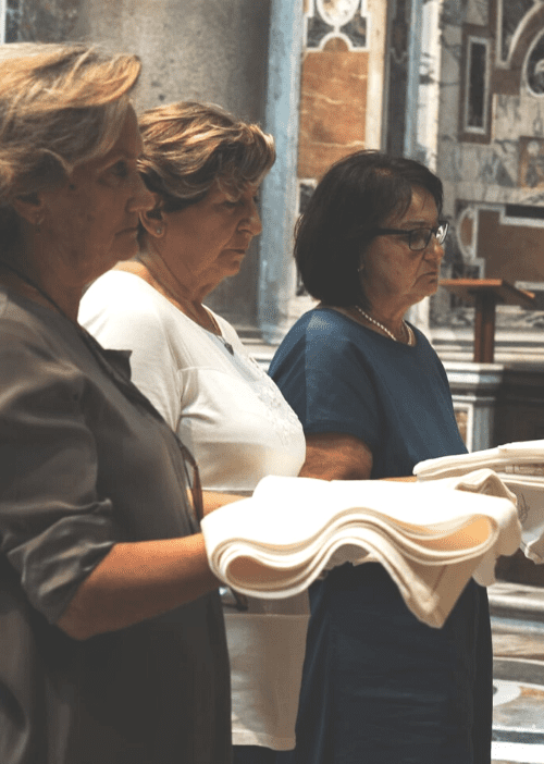 La consegna della tovaglia del pescatore