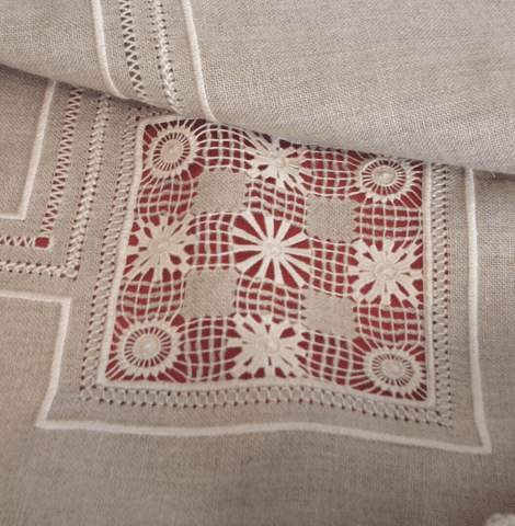 Sfilato complesso - Reggio Ricama